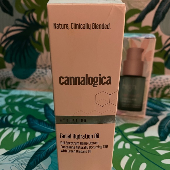 high. Skincare Cannalogica Facial Hydration Oil High Cannabis Eye